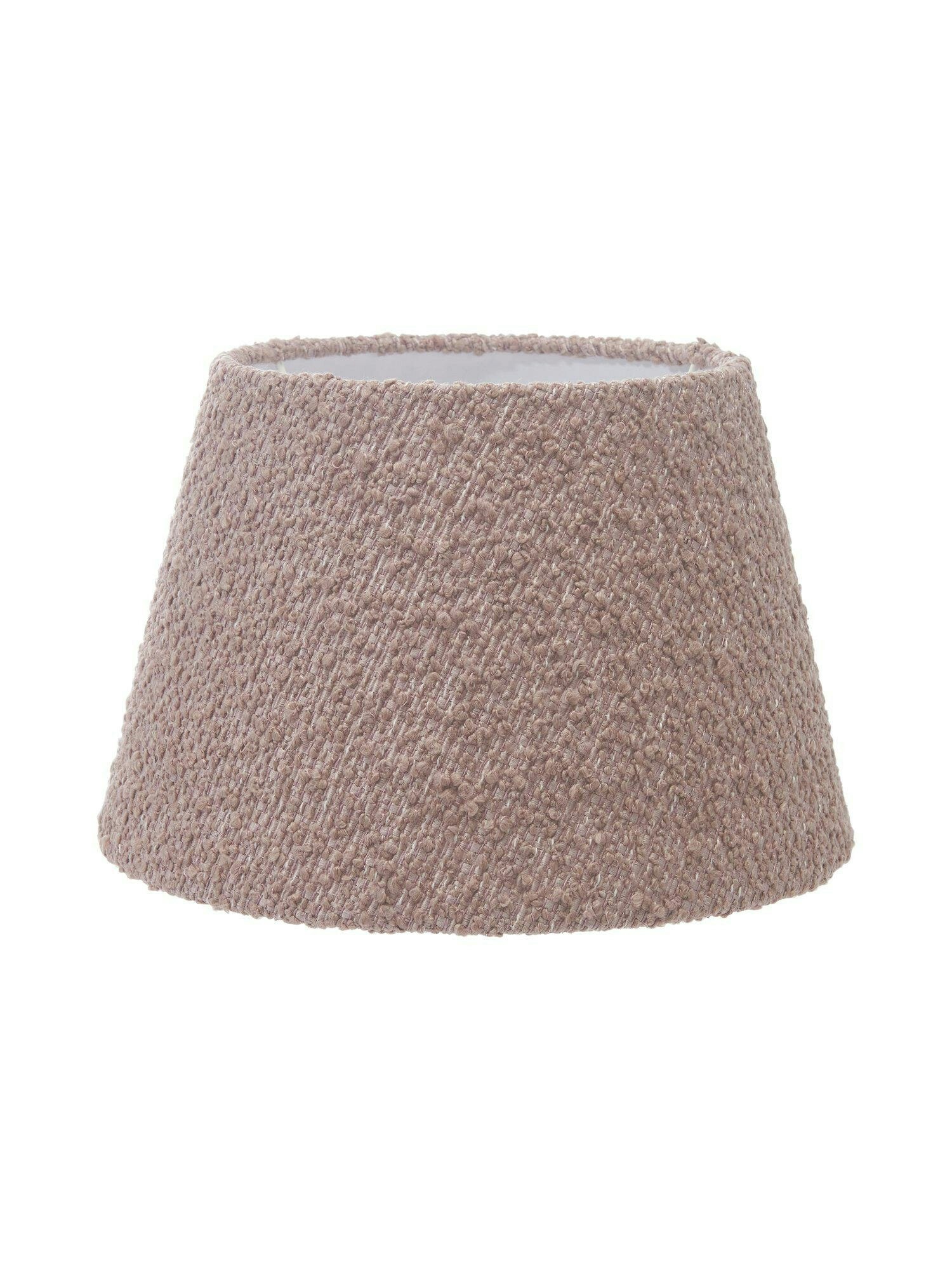 Hanna Lampskärm Bouclé Rosa 35cm