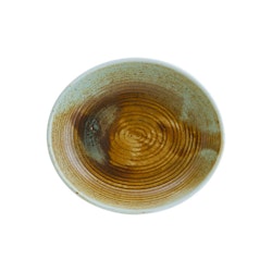 Coral oval fat 14cm