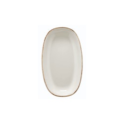 RETRO Oval Tallrik 24x14 cm
