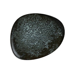 Cosmos Black flat oval tallrik 24cm