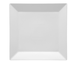 Tallrik kvadratisk vit 21,5x21,5cm