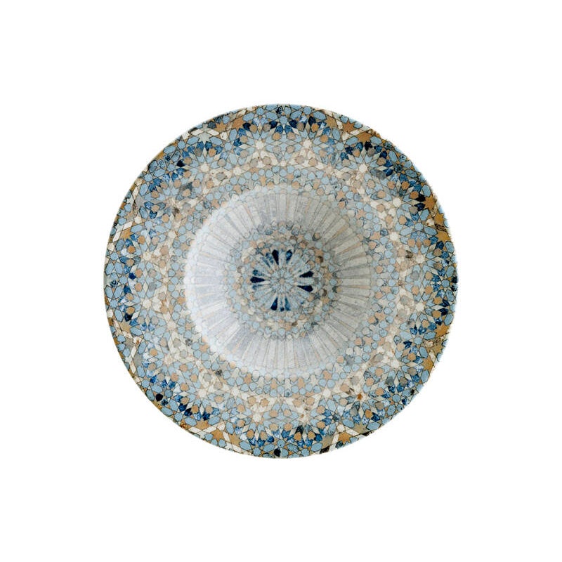 Mosaik djup tallrik D28cm
