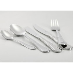 New England Bestickset 60 delar kniv gaffel sked kaffesked grillkniv