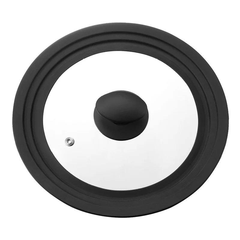 Universal Knivblock med borst svart höjd 22 cm