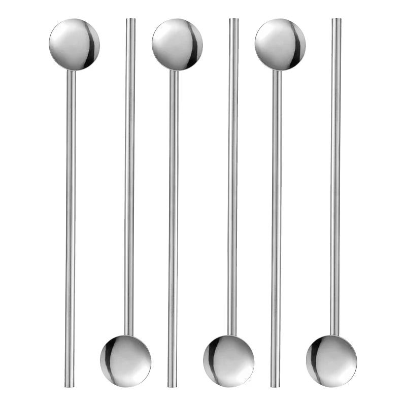 Tor Coctailsked med sugrör 6-pack längd 20 cm