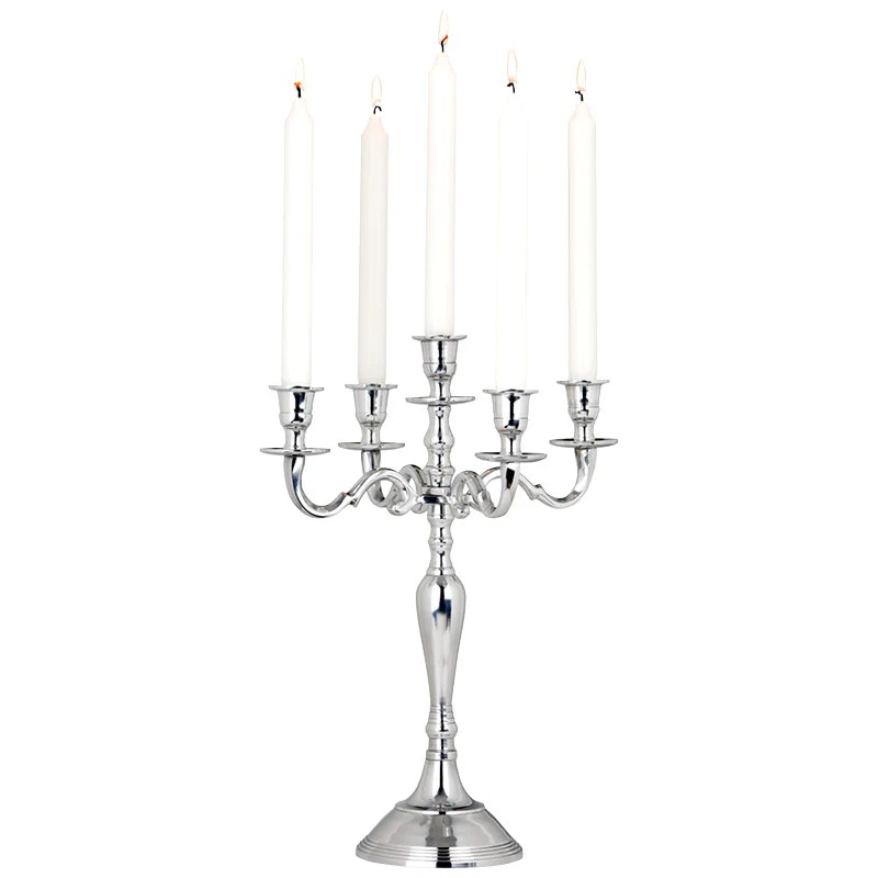 Alster Kandelaber aluminium 5 arm höjd 40 cm