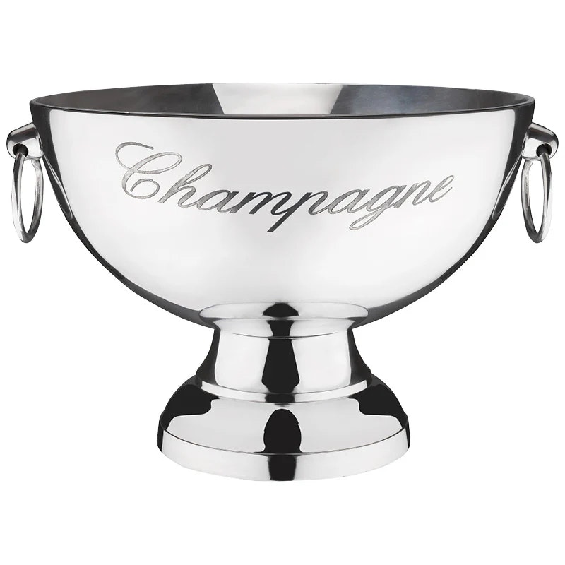 Christel Champagnekylare aluminium diameter 39 cm höjd 28 cm