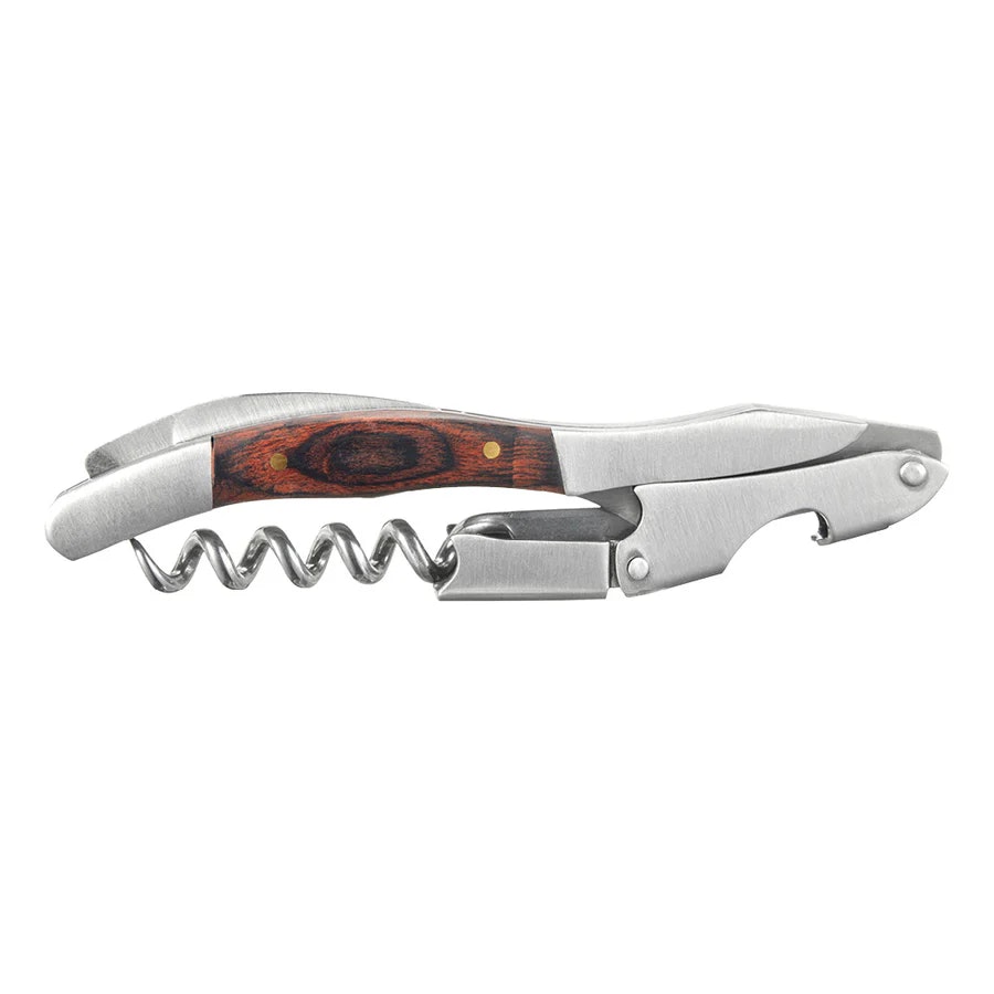 Kypare Korkskruvsöppnare trähandtag längd 12,5 cm