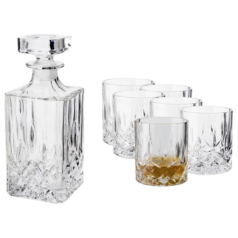 Vide Whiskey karaff 0,75 l  6 st glas 22 cl