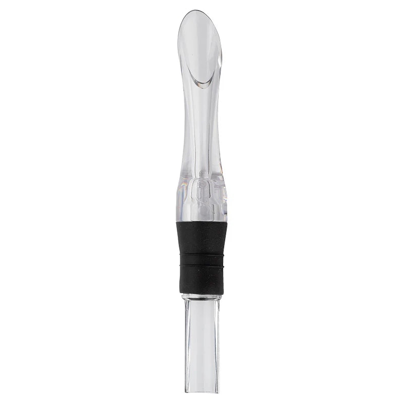Viola Vinluftare hällpip akrylplast/silikon för vinflaska längd 16 cm