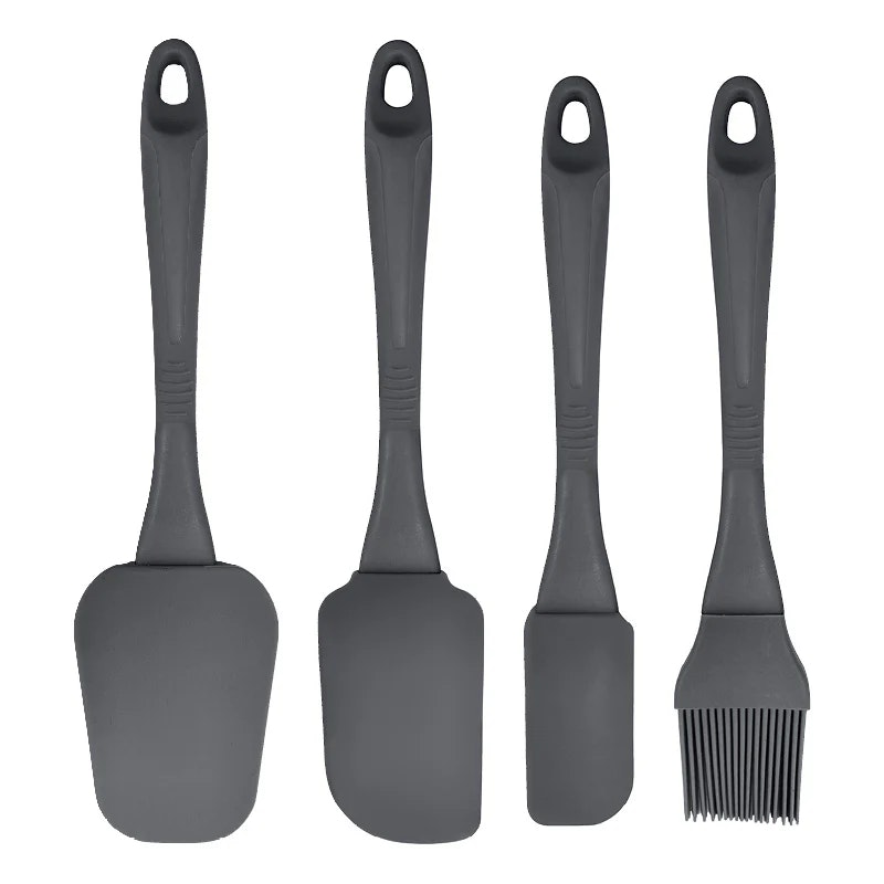 Rowan Redskapsset Silikon set 4 delar 2 slickepott slev pensel 24 cm