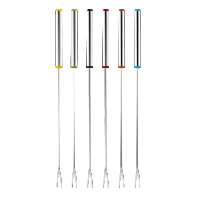 Fonda Fonduegaffel 6-pack längd 24 cm rostfritt stål