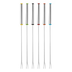 Fonda Fonduegaffel 6-pack längd 24 cm rostfritt stål