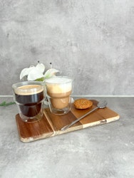 Kenya Kaffemugg 2-pack dubbelväggad 3,2 dl höjd 10,5 Ø9 cm