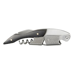Viper Vinöppnare trä rostfritt stål svart 12,5*1,5 cm