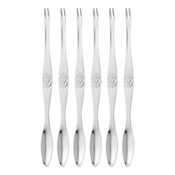 Skai Skaldjursgaffel 6 st rostfritt stål 16,5 cm