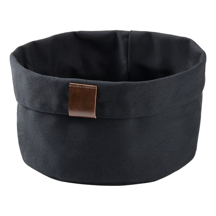 Brooke Brödkorg tyg svart 21*16 cm