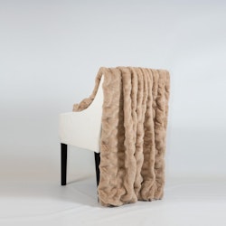 Pläd Bubblor Beige