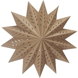 Julstjärna Alfa Brun 50cm