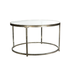 Soffbord Clara silver 80 cm