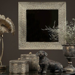 Spegel Niva G.Brun Metall 62x8cm