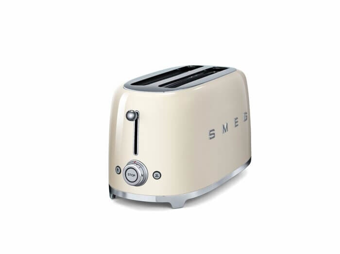 Smeg 50’s style 4 skivor Creme