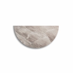 Silver Diana Toppskiva, Half Moon 100×30 cm