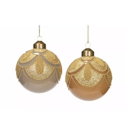 Julgranskulor Holly Mix Ø8cm 4 pack