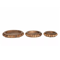 Fat Marble Trä Brun 3 Pack