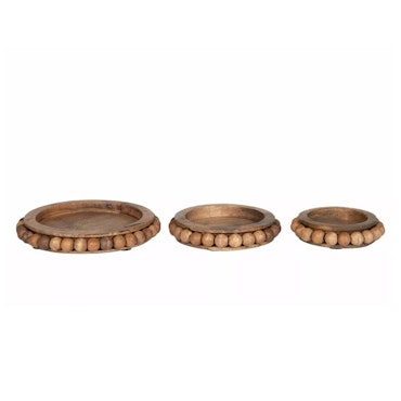 Fat Marble Trä Brun 3 Pack