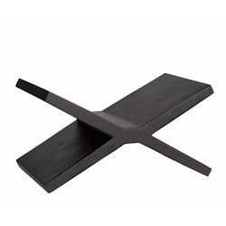 Bokhållare Svart Poly