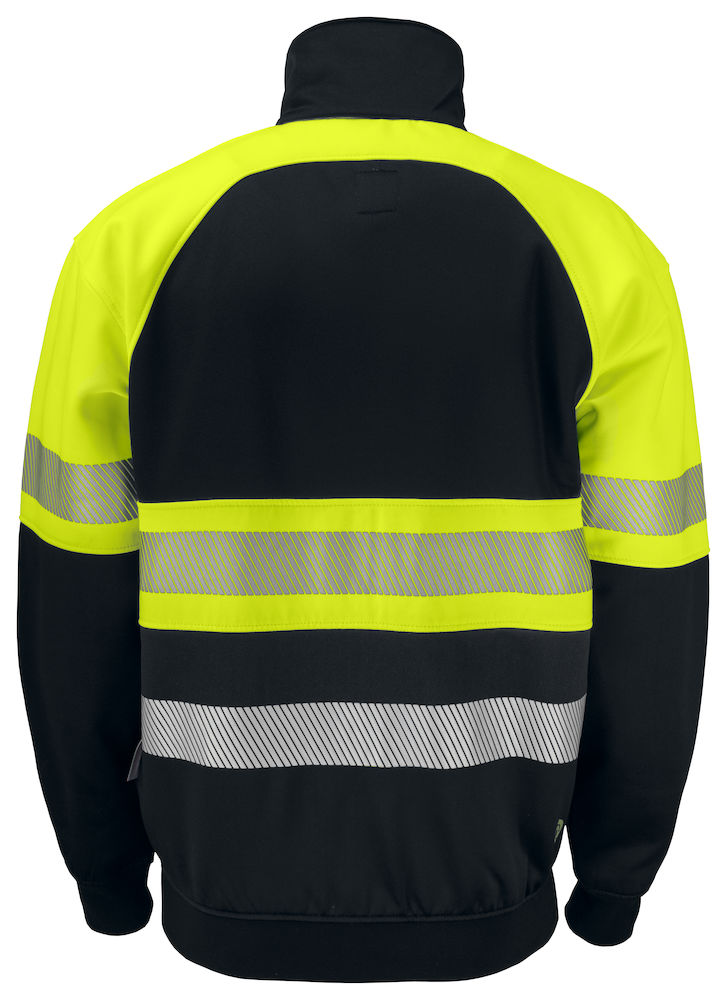 ProJob Sweatshirt full zip EN ISO 20471 Klass 1
