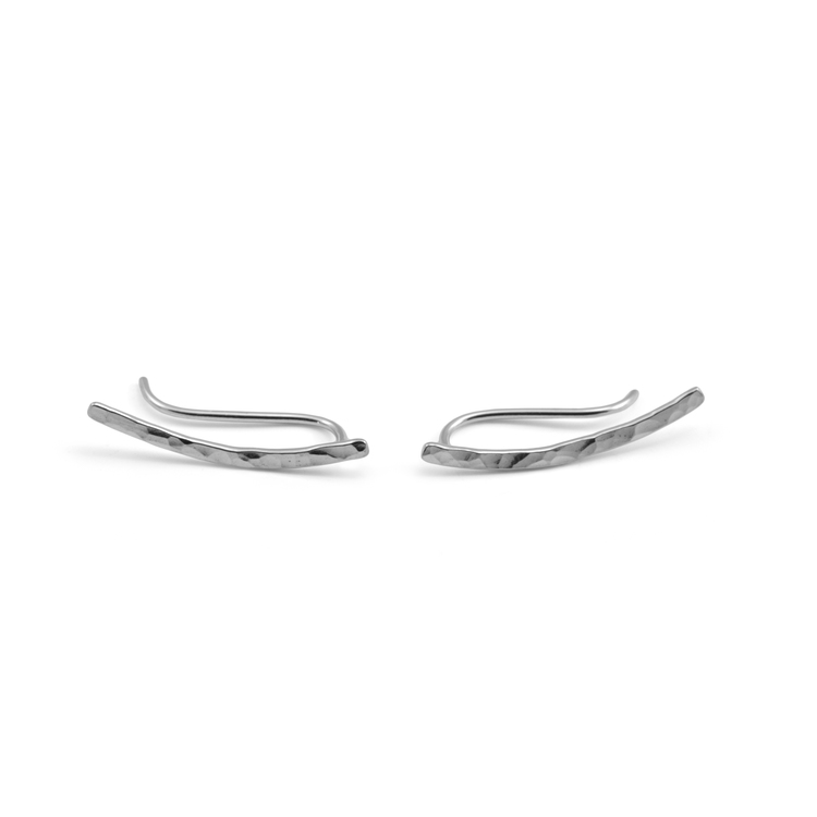 Ear Climber Large – Earring Recycled Silver