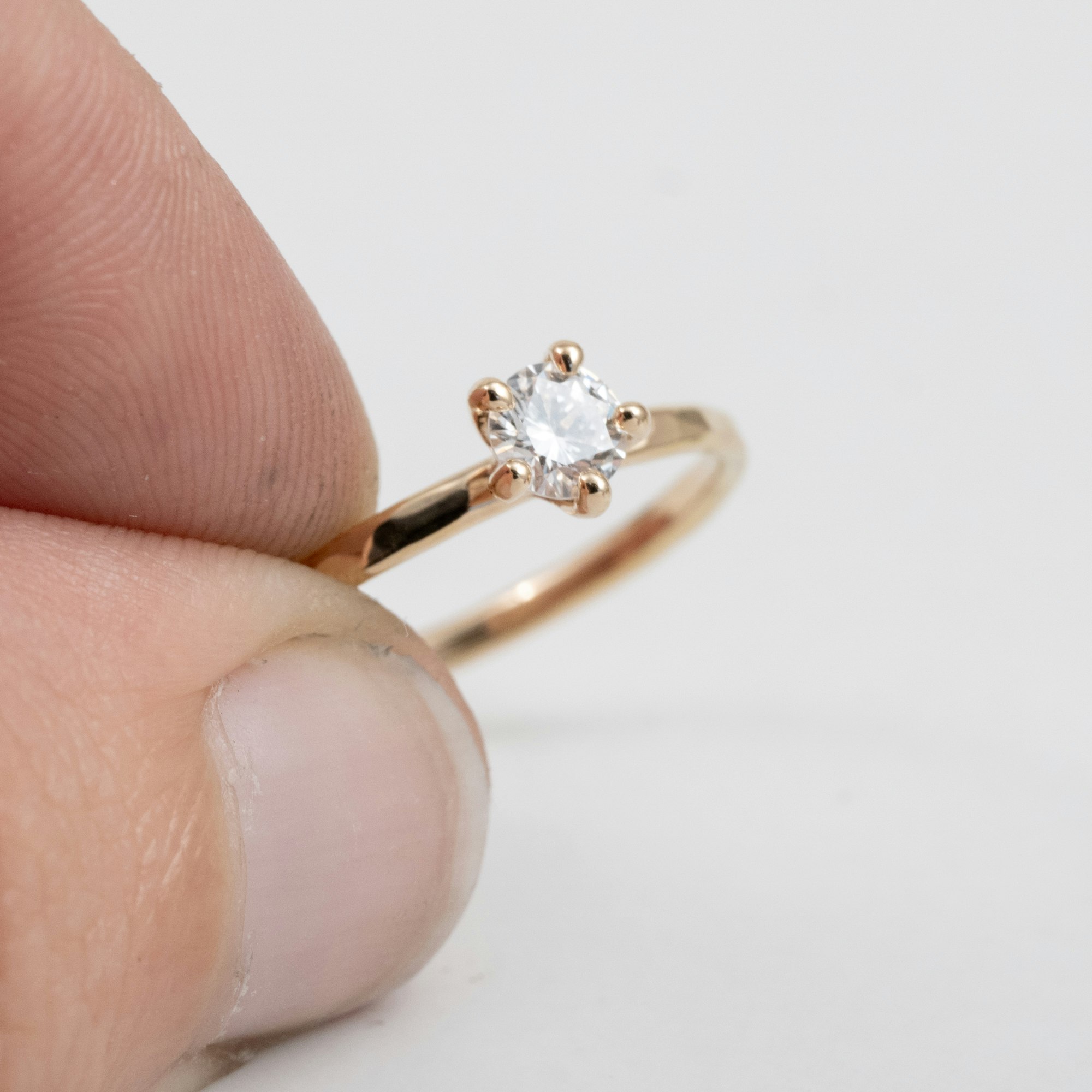 Frida Solitair Engagement ring 0,24 lab-grown diamond