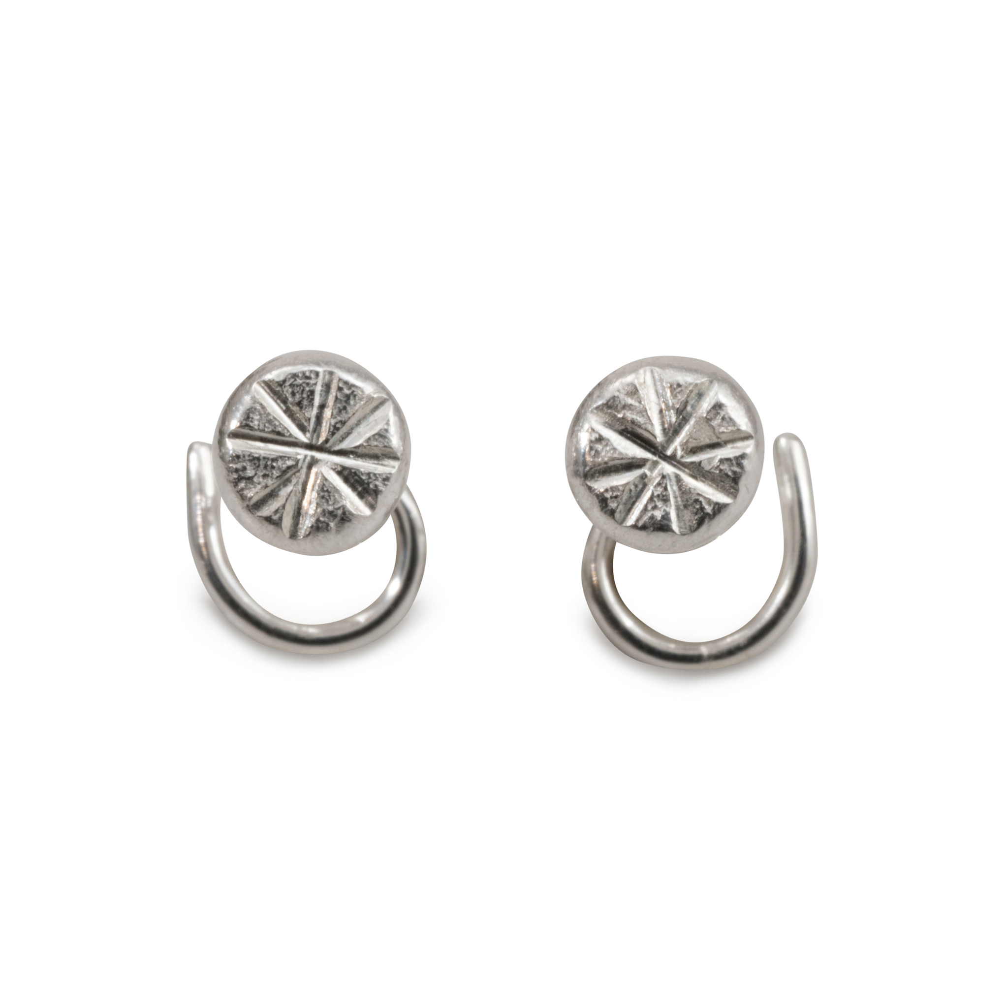 Stella Comfort Earrings in Recycled Silver