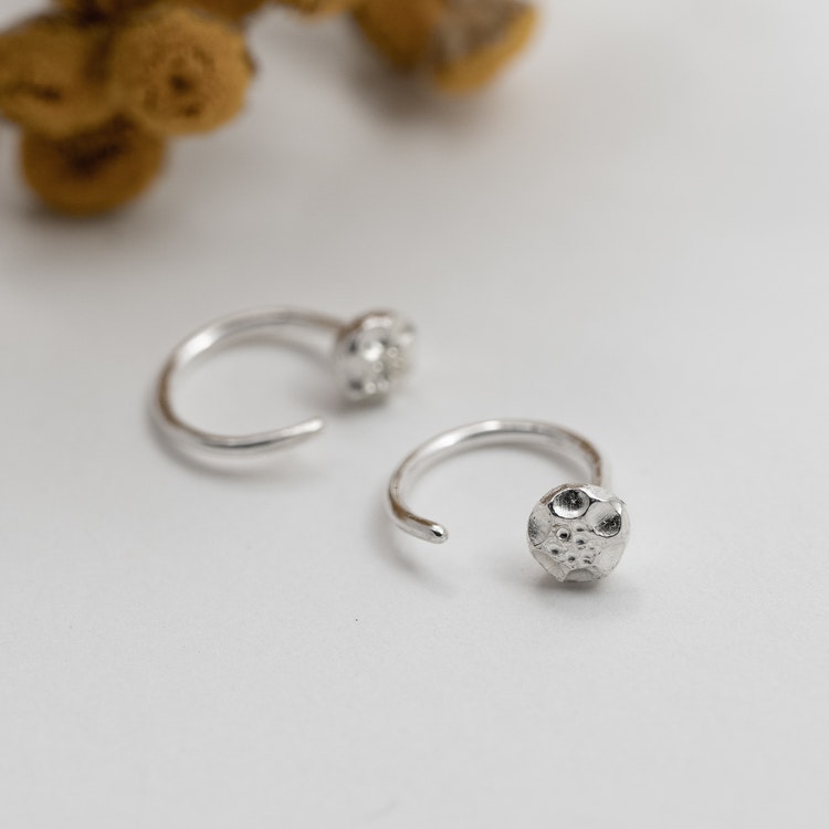 Second Hand - FRÖ Mini Huggies - Earrings Recycled Silver