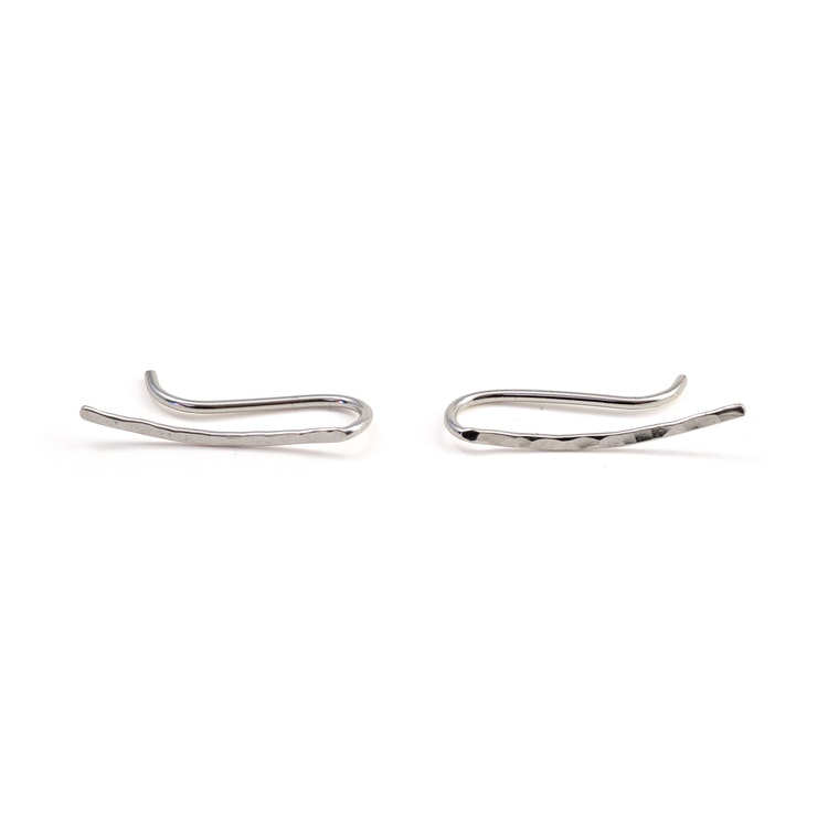 Second Hand - Ear Climber – Earring Recycled Silver