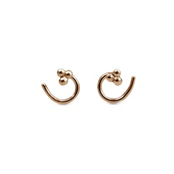 18K Lingon Comfort Earring Recycled Gold