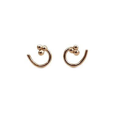 18K Lingon Comfort Earring Recycled Gold