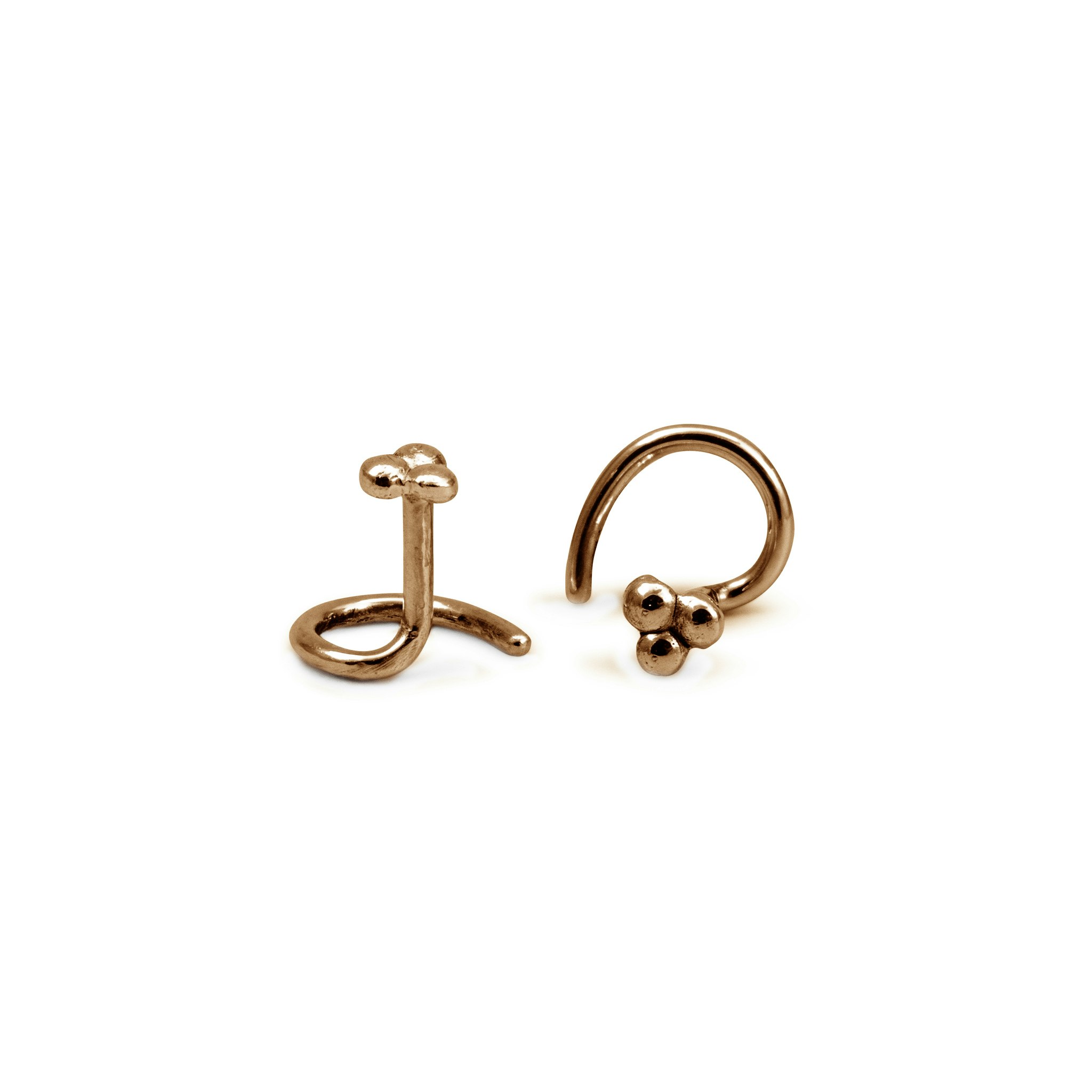 18K Lingon Comfort Earring Recycled Gold