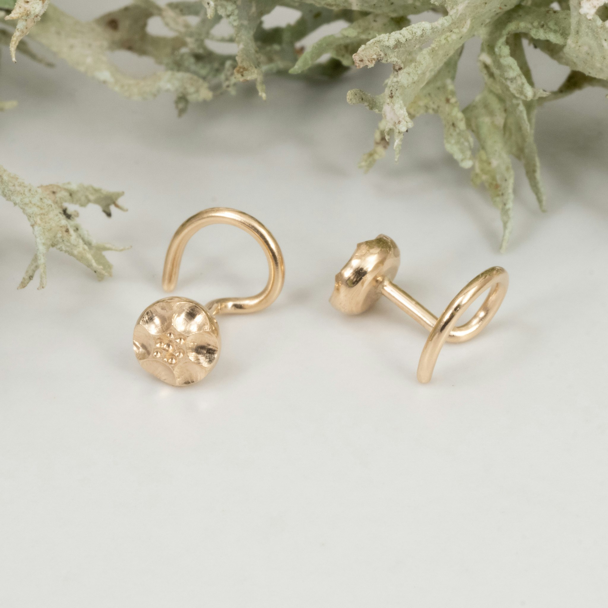 Second Hanad 18K Frö - Comfort Earrings Recycled Gold