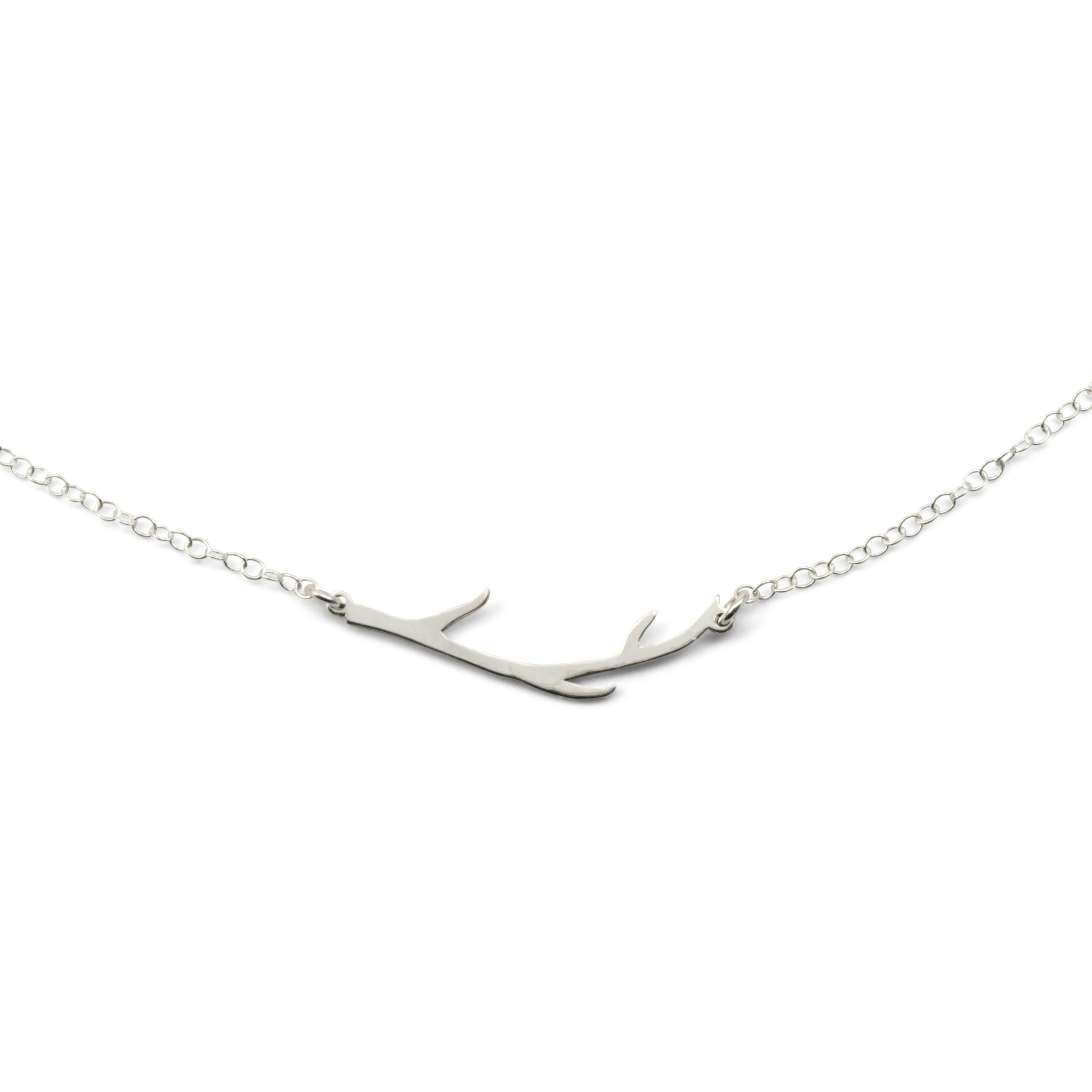 Antler – Ketting Gerecycled Sterling Zilver