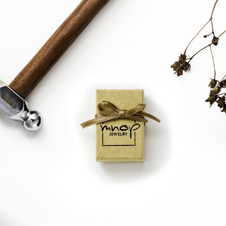 Oak Comfort - Earrings in Recycled Sterling Silver