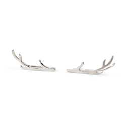 Antler Climber – Oorbellen Gerecycled Sterling Zilver