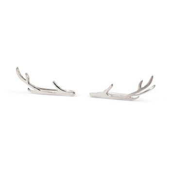 Antler Climber – Earrings Recycled Sterling Silver