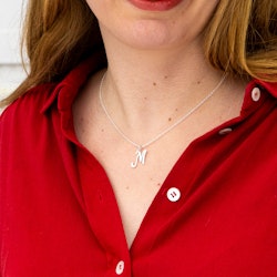 Cursive - Pendant Recycled Sterling Silver