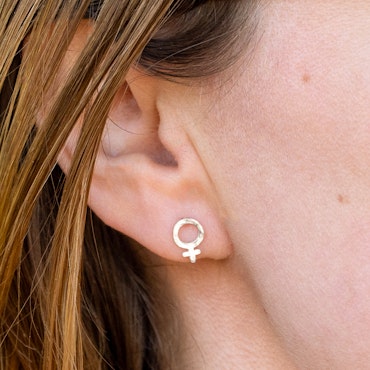Venus Comfort - Oorbellen in gerecycled zilver