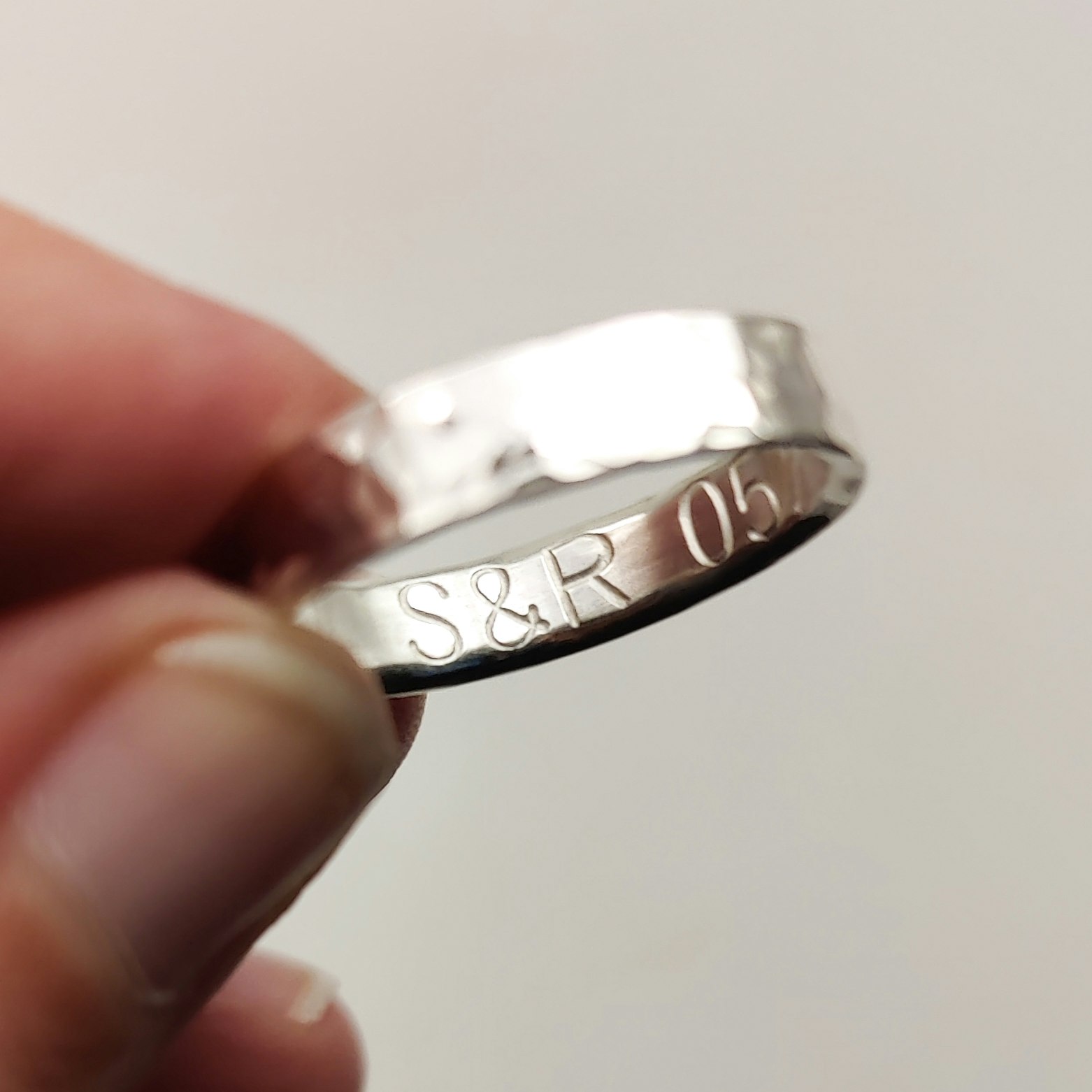 Add-on Engraving Hand Stamped