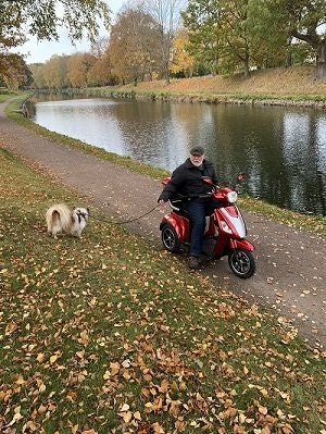 Varför skaffade du en promenadscooter?