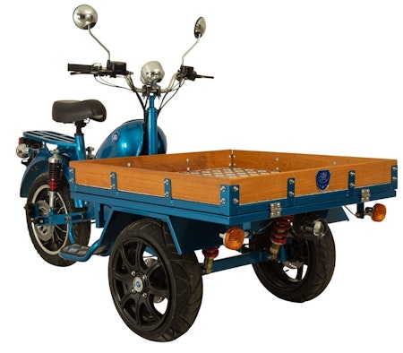 MGB El Flakmoped Bakhjulsdriven